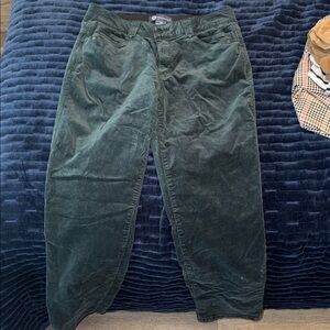 Democracy Women's Green Corduroy Jeans